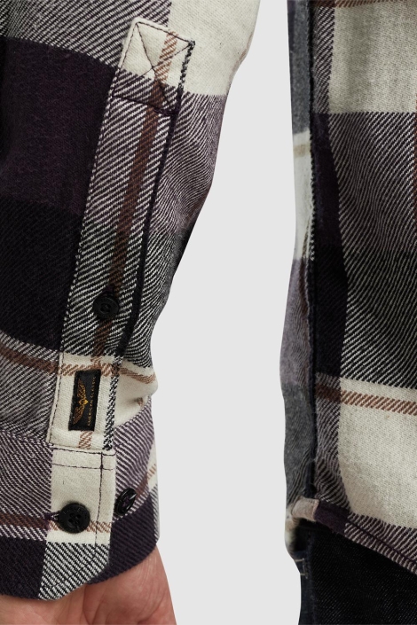 PME legend long sleeve shirt ctn flanel h. tw